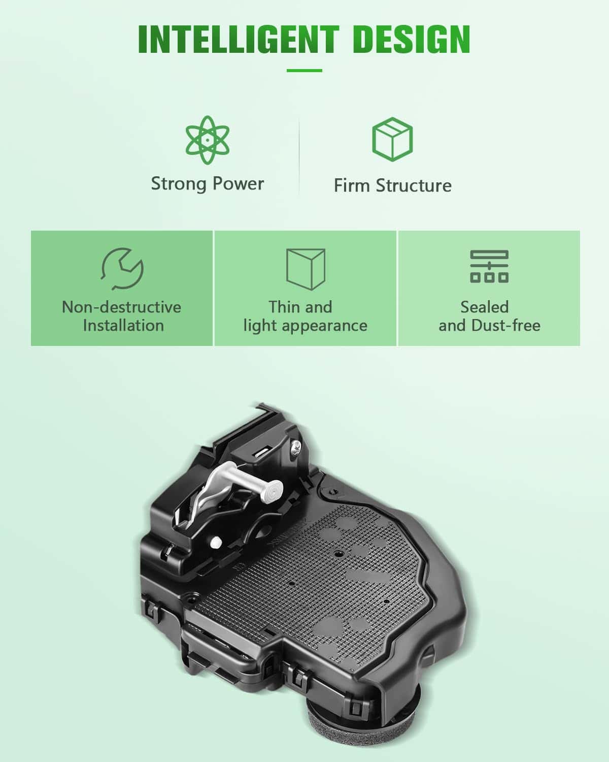 Actuadores de cerradura de puerta de energía SCITOO 2pcs - Imagen 8