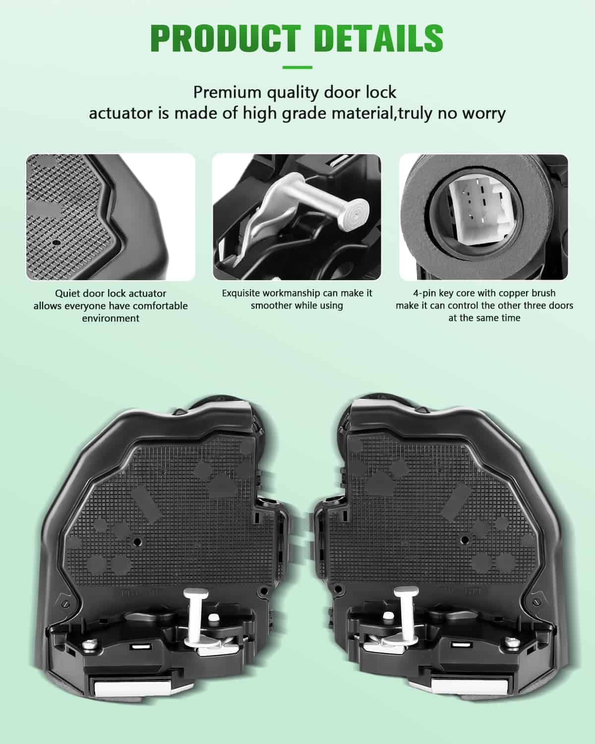 Actuadores de cerradura de puerta de energía SCITOO 2pcs - Imagen 7