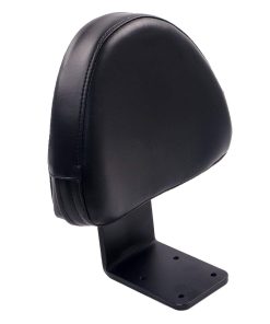 Respaldo de pasajero trasero de piel negra para Victory