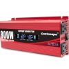 Inversor de Corriente para Coche Cantonape 800W/2000W(Pico)