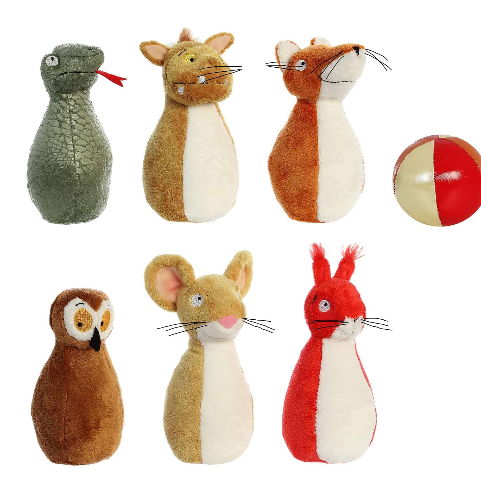 Juego de bolos del Gruffalo de 20 años - Set de 8 bolos de - Imagen 3