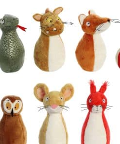 Juego de bolos del Gruffalo de 20 años - Set de 8 bolos de