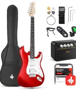 Kit de Inicio de Guitarra Eléctrica Donner de 39 Pulgadas