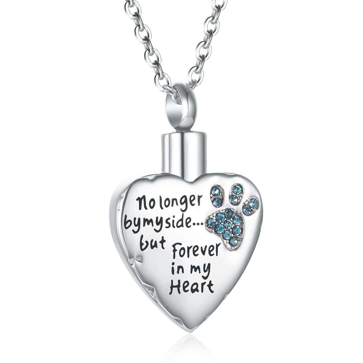 Collar con Colgante de Acero Inoxidable Corazón para