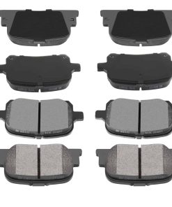 AUTOMUTO 8pcs Pastillas de Freno Cerámicas Delanteras y