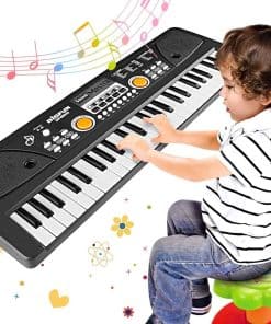 Piano de Teclado para Niños WOSTOO, 49 Teclas Teclado