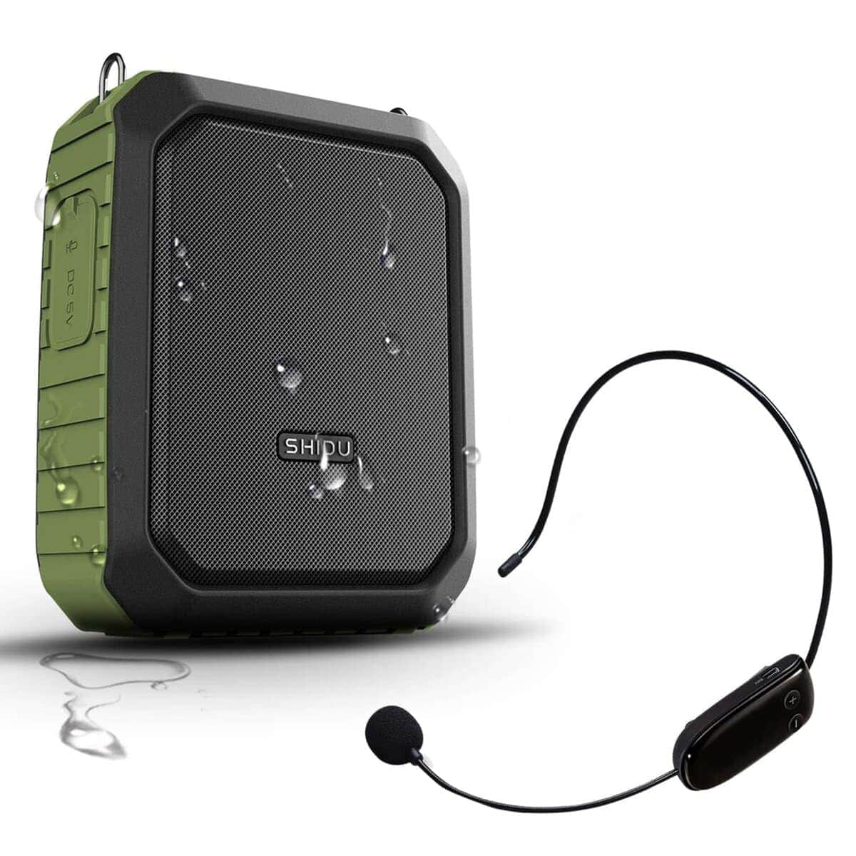 Amplificador de Voz Inalámbrico de 18W con Micrófono de