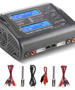Cargador Doble de Batería LiPo RC con Balance Rápido 10A