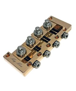 Puente de Bajo de 4 Cuerdas Ray Ross Sin Montura (Dorado)