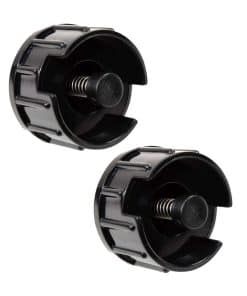 HQRP 2 tapas de botella compatibles con los humidificadores