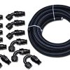 Kit de Manguera de Combustible AN8 PTFE con Conexiones