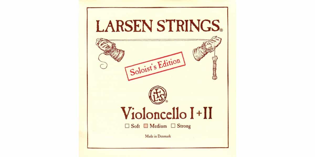 Conjunto de Cuerdas para Violonchelo Larsen 4/4 Soloist A y