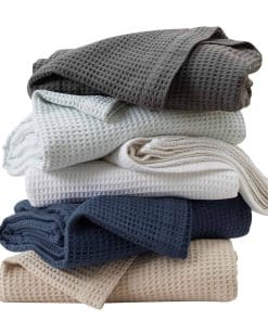 Manta de algodón 100% para cama individual - Manta de