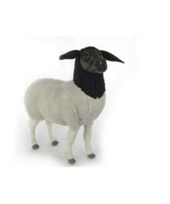 Juguete de Peluche Hansa Suffolk Mama Oveja, Longitud de 28