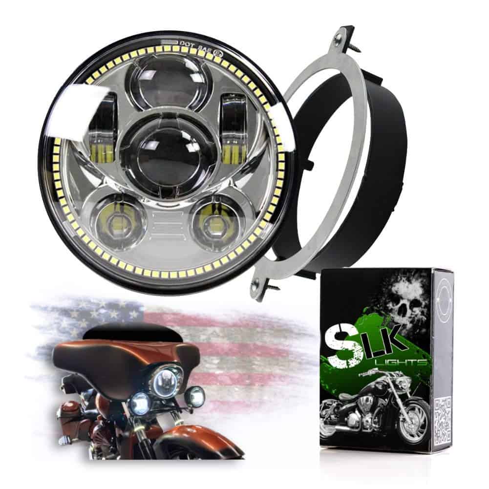 Kit de Faro LED Chrome Daymaker SLK-Customs VTX 5 3/4" -