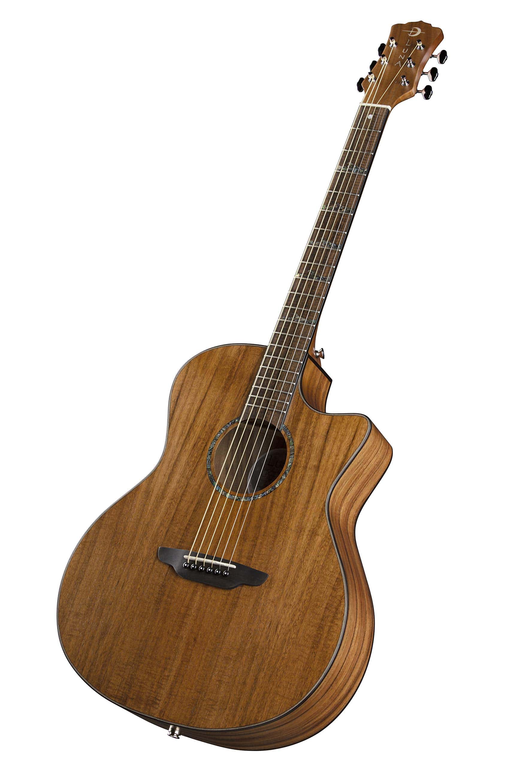 Guitarra Acústica/Eléctrica Luna High Tide Grand Concert - Imagen 4