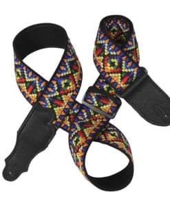 Correa de guitarra retro Folk de 2" de Franklin Strap