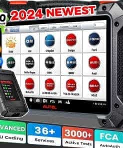 Escáner Autel MaxiCOM MK908 II: 2024 Android 10,