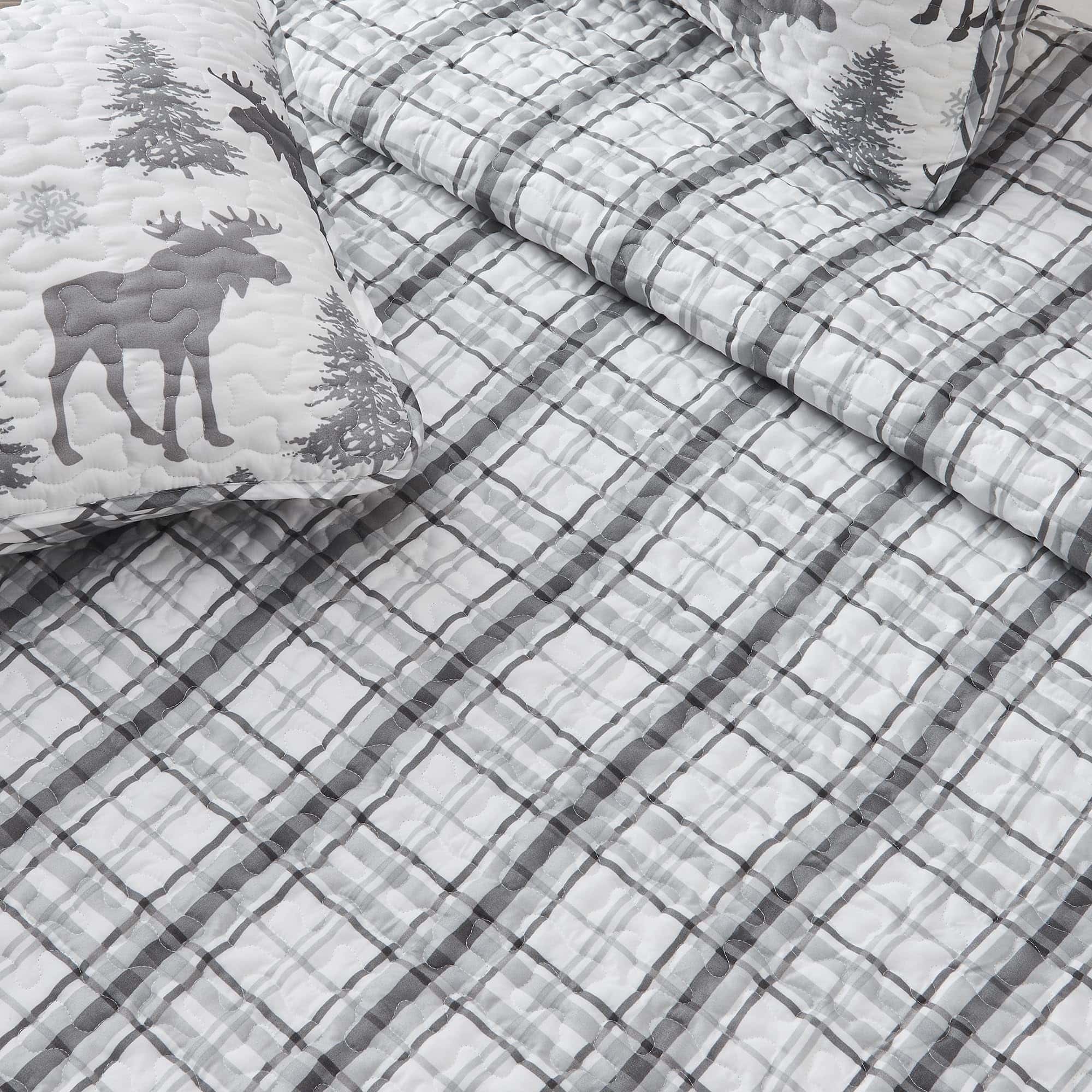 Colcha de Cama Lodge Tamaño Twin/Twin XL Set de Edredón - Imagen 4