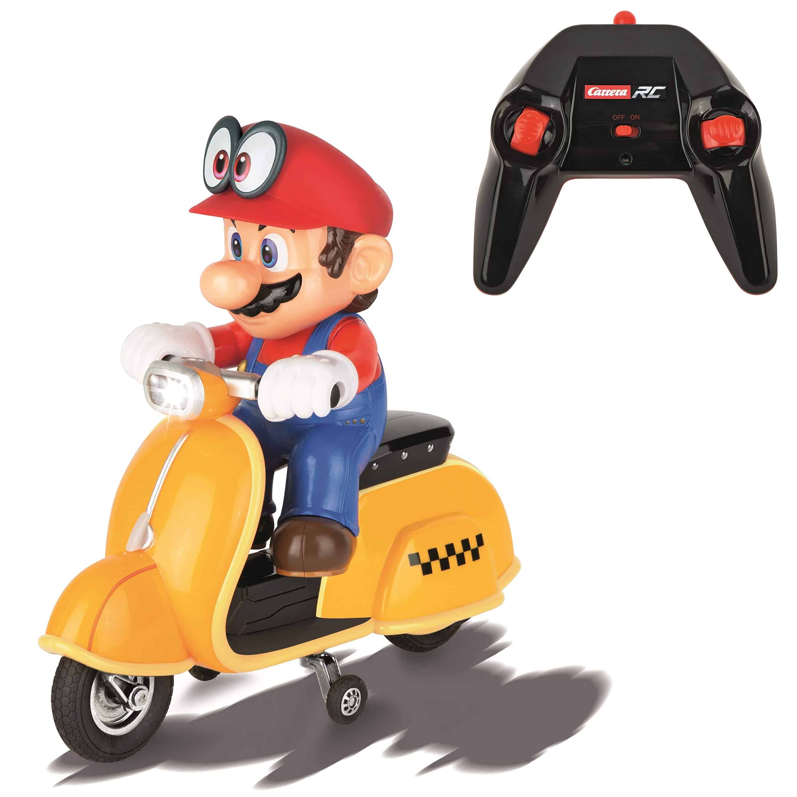 Carrera RC Scooter Super Mario Odyssey Escala 1:20 Control