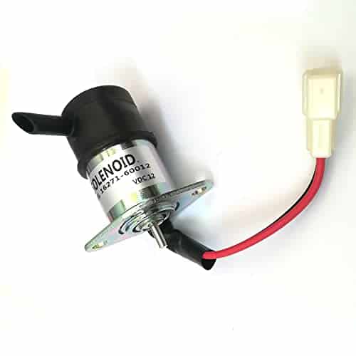 Solenoid de Combustible 16271-60010 16271-60012 para Kubota