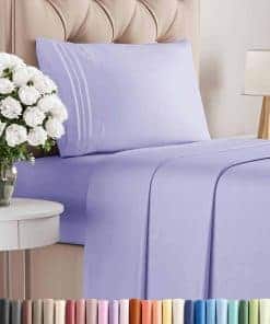 Juego de sábanas de tamaño individual de 3 piezas - Juego