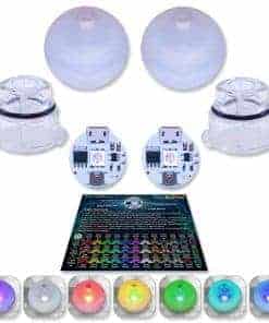 Juego de mandos UltraKnob Pro para poi de UltraPoi (Par