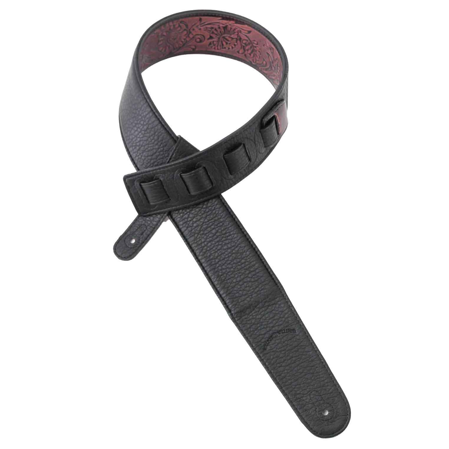 Correa de guitarra acolchada hecha a mano -y de bajo - Imagen 6