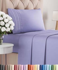 Juego de sábanas tamaño Twin XL de 3 piezas - Suaves y