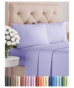 Juego de Sábanas 4 Piezas Twin XL - Cómodas, Transpirables