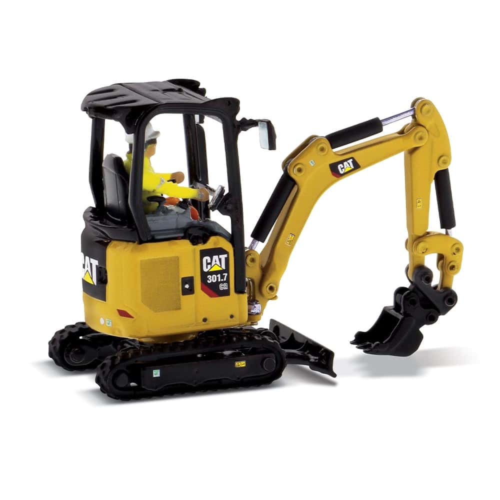 Excavadora hidráulica mini Caterpillar 301.7 CR Diecast