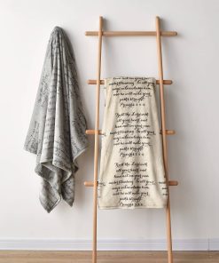 Manta de Franela Ultra Suave con Escrituras Inspiradoras |