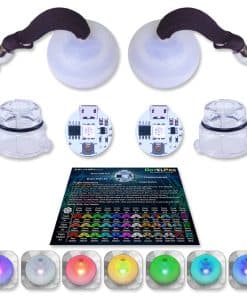 Set de Mangos Giratorios UltraKnob Pro para Poi LED (Par de