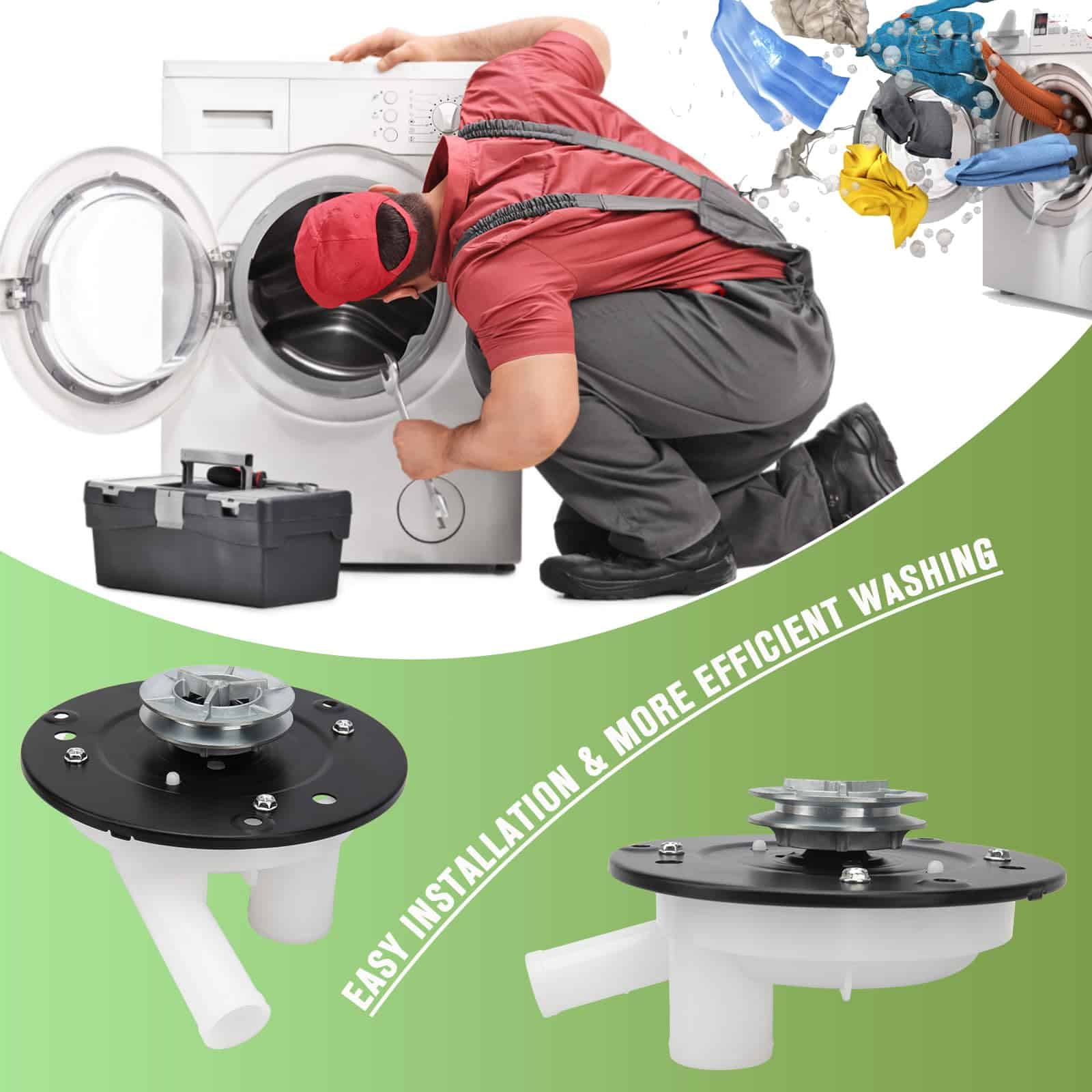 Bomba de desagüe 35-6780 reemplaza 35-6434 35-6465 35-5766 - Imagen 8