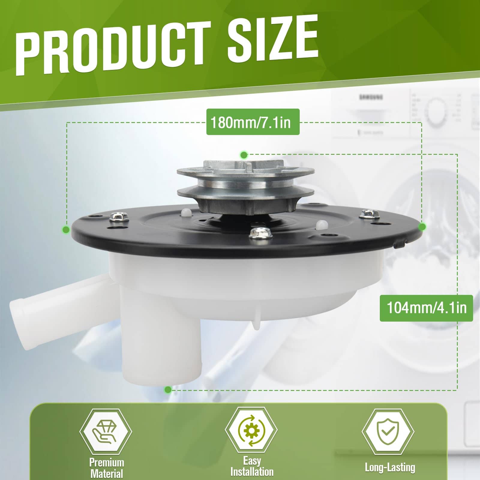 Bomba de desagüe 35-6780 reemplaza 35-6434 35-6465 35-5766 - Imagen 6