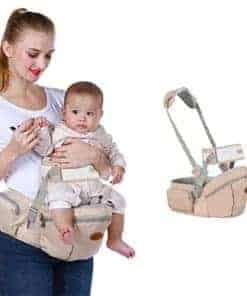 Portabebés Cinturón de Cadera con Taburete para Bebé Niño