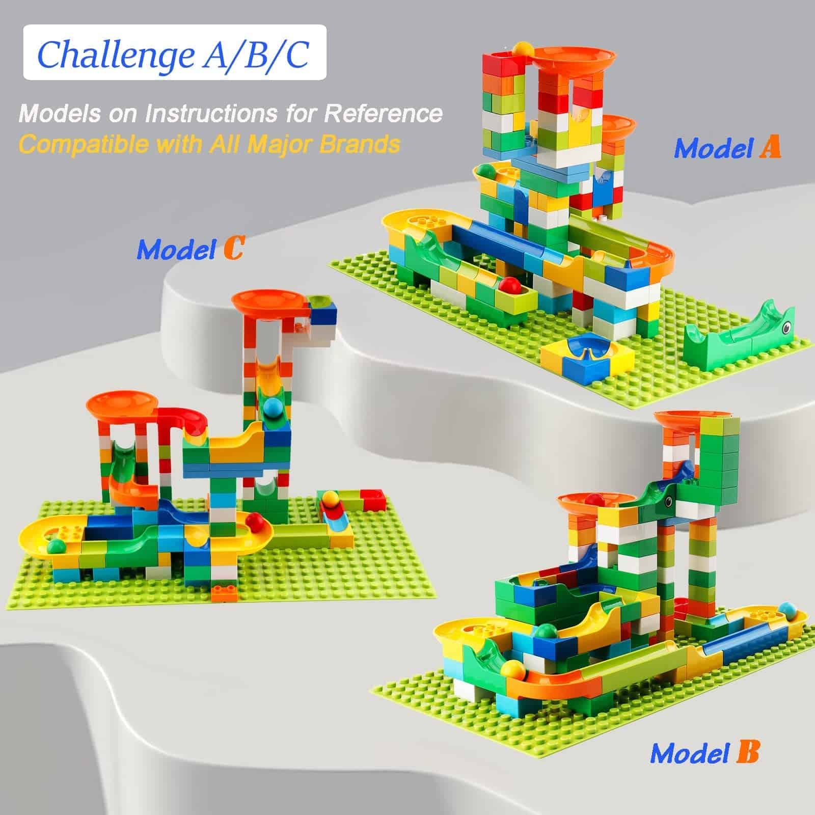 Bloques de Construcción de Mármol, 145 PCS Juego de - Imagen 7