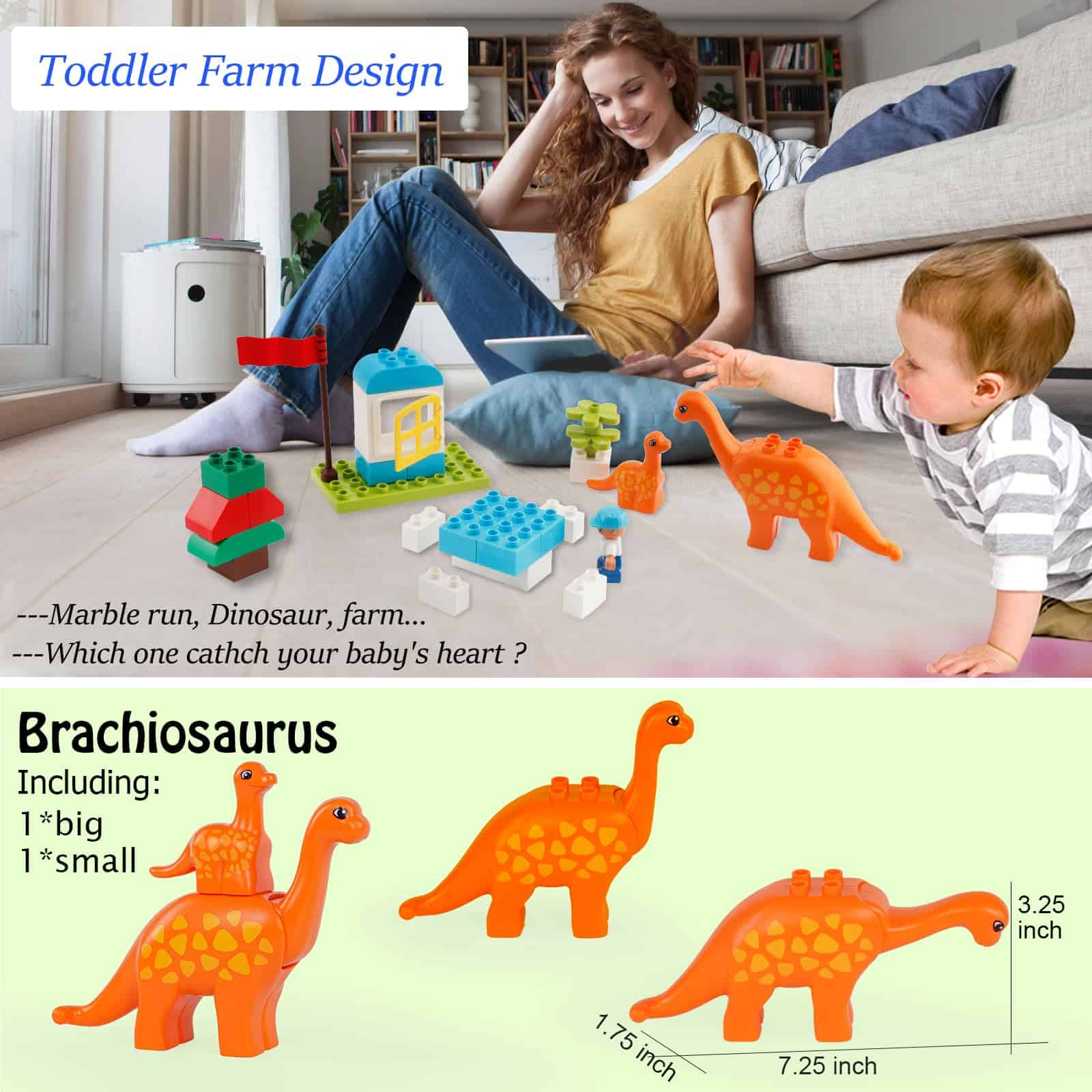 Bloques de Construcción de Mármol, 145 PCS Juego de - Imagen 3