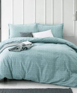 JUCFHY Juego de Funda de Edredón de Algodón Egipcio para