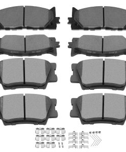 Kit de Pastillas de Freno de Cerámica, SCITOO 8pcs Set de