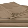 Juego de sábanas ARlinen de 4 piezas - Sábanas -Taupe Solid