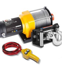 MALACATE RUGCEL WINCH Impermeable IP68 con Guía Hawse,