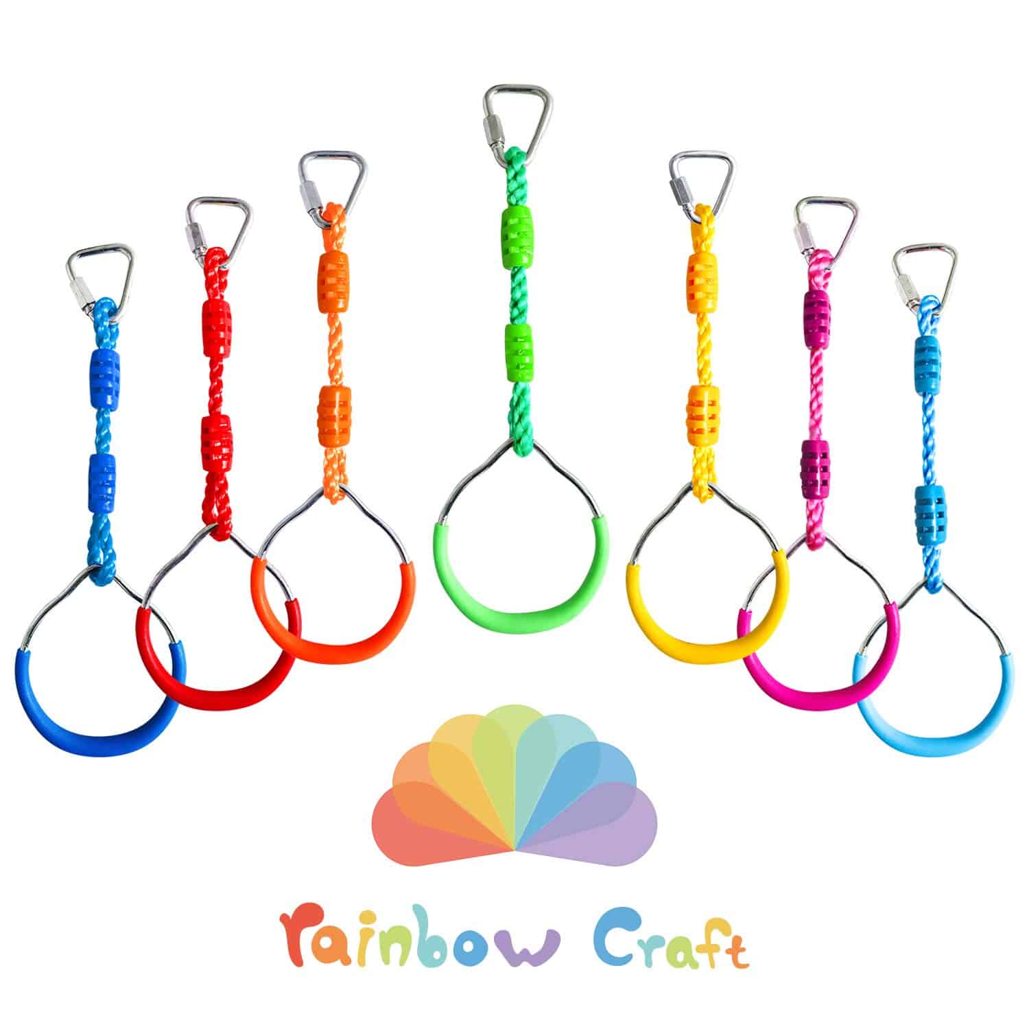 Anillos de Ninja de Colores Arco Iris - Anillos de