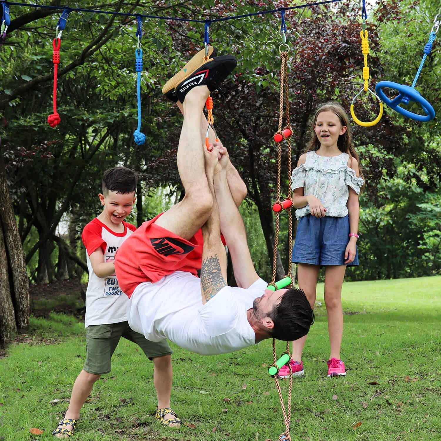 Anillos de Ninja de Colores Arco Iris - Anillos de - Imagen 6