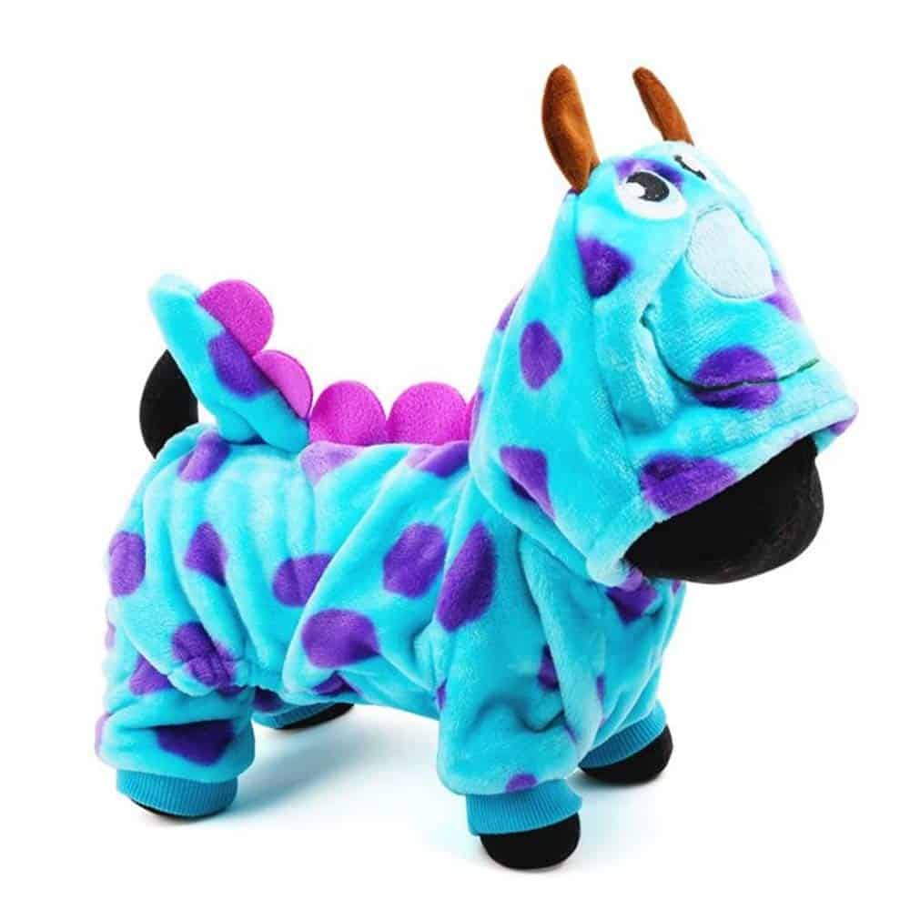 Ropa de invierno para perros SUPOW Onesie suave de felpa