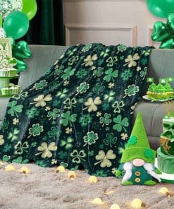 Cobertores de lana suave para el Día de San Patricio con