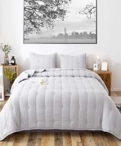 ANNA.Z HOME Ethan Comforter, Edredón, Juego de 3 piezas de