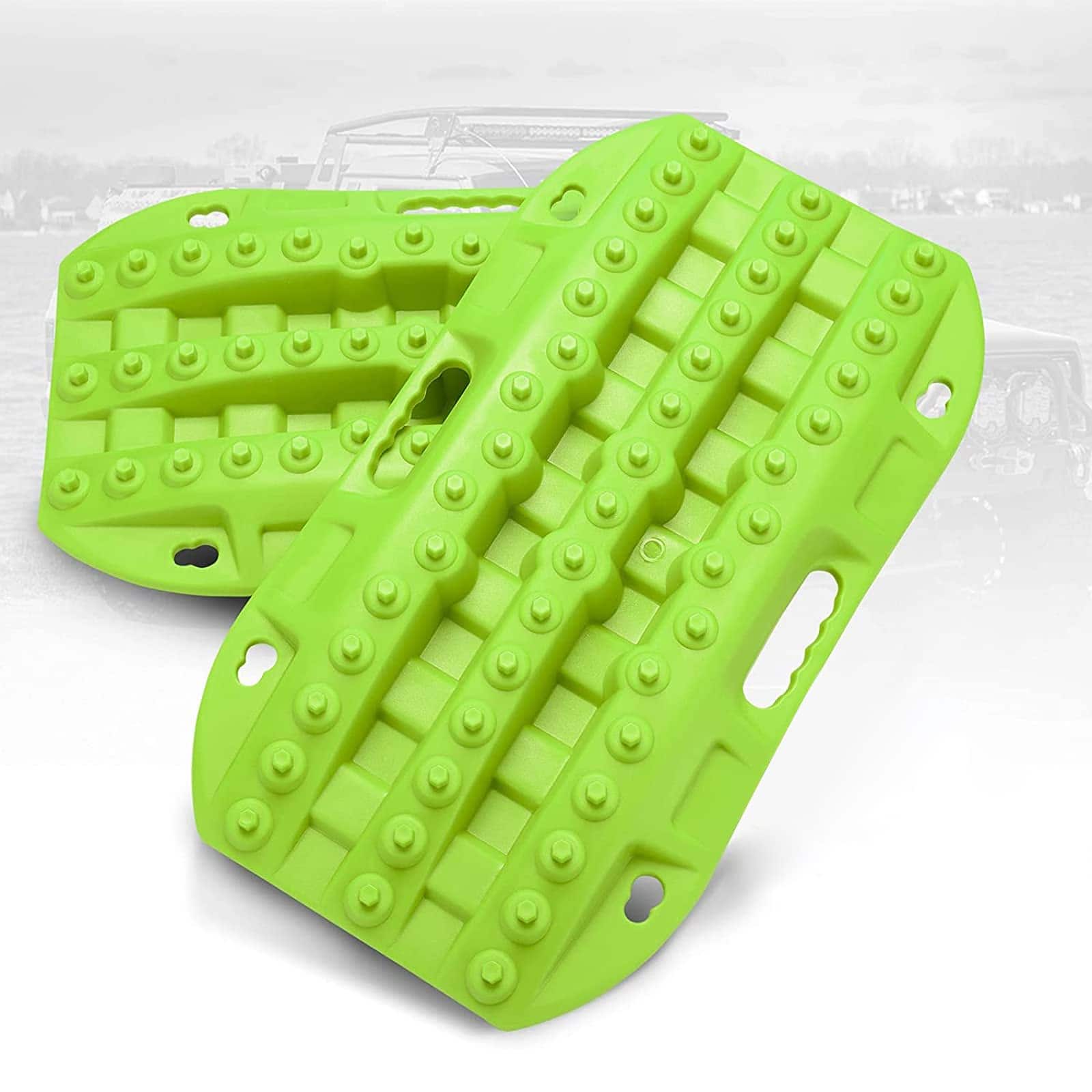 Tablas de tracción todoterreno BUNKER INDUST, 2 piezas de