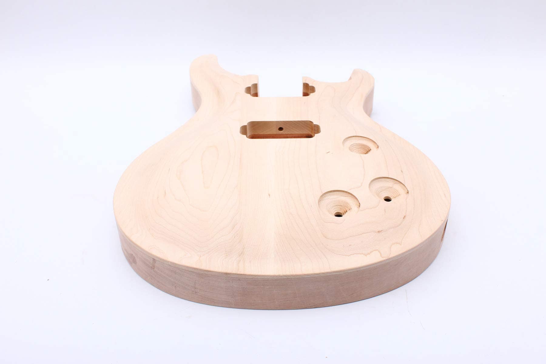 Cuerpo de Guitarra Inacabado de Caoba y Madera de Arce Para - Imagen 5