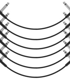 Cables de Conexión Plana Donner para Pedal de Efectos de